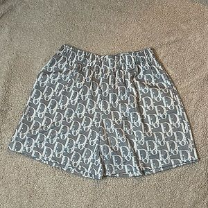 Bravest Studios SS21 Dior Oblique Columbia University Shorts Sz XL